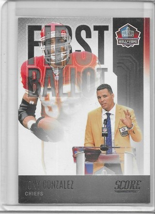 Tony Gonzalez 2022 Score First Ballot #FB-TG