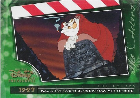 2004 Disney Holiday Treasures #HT27 Pete/ Ghost of Christmas Yet to Come