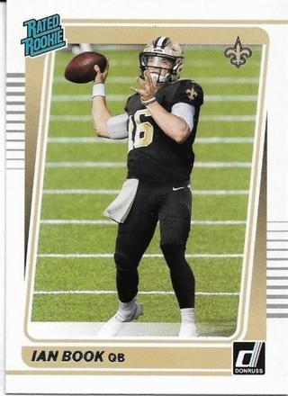 2021 DONRUSS IAN BOOK ROOKIE CARD