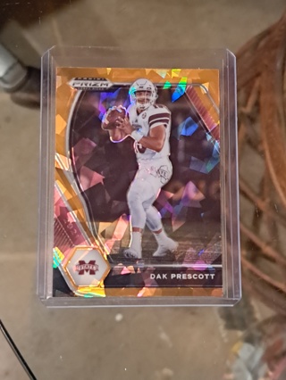 *Cowboys* Dak Prescott Prizm Cracked Ice Prizm Parallel 