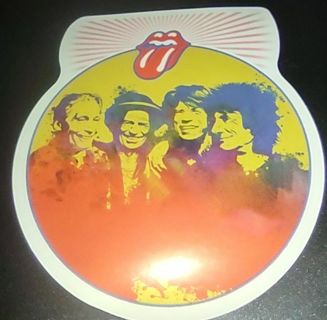 Rolling Stones band sticker for Xbox One PS4 laptop computer hard hat water bottle