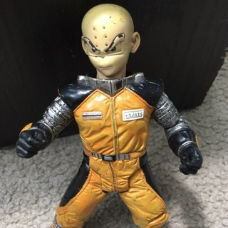 DBZ ANIME KRILLIN TOY ACTION FIGURE 2002 Krillin in Spacesuit Manga Dragon Ball Z Movie Collection