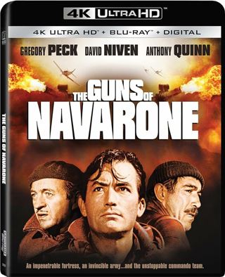 The Guns of Navarone (Digital 4K UHD Download Code Only) *World War II* *Gregory Peck* Anthony Quinn