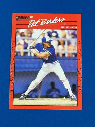 Pat Borders 1990 Donruss Toronto Blue Jays