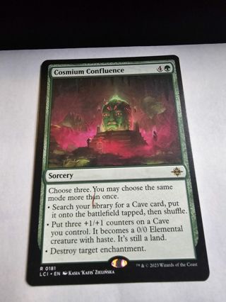 Magic the gathering mtg Cosmium Confluence rare card Lost Caverns of Ixalan