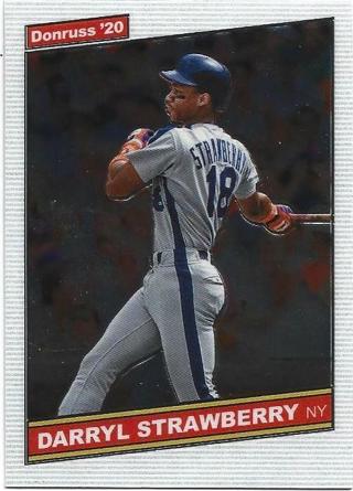 2020 DONRUSS OPTIC DARRYL STRAWBERRY 86' RETRO CARD