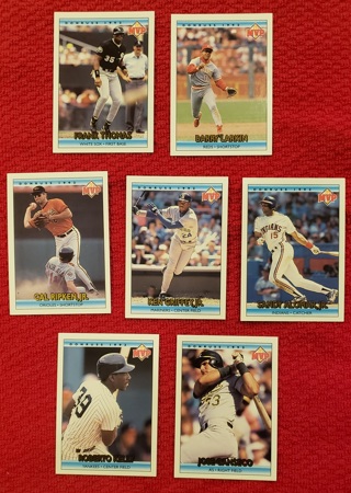 1992 Donruss McDonald's MVP Series 7 different Cards - All Listed