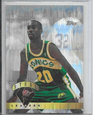 Gary Payton 1995-96 Topps Power Boosters #23