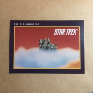 1991 Star Trek Series II 25th Ann. Trading Card | THE CLOUDMINDERS | Card # 223