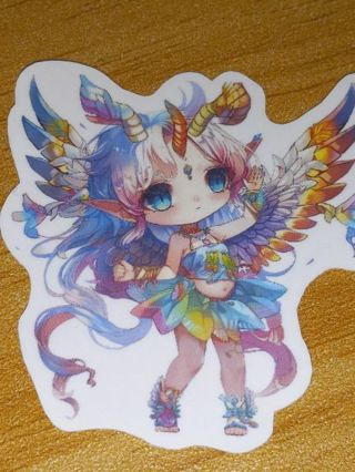 Anime Cool one vinyl sticker no refunds regular mail only Very nice quality!