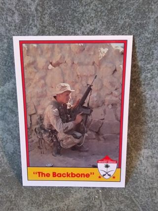 Desert Storm Trading Card # 6