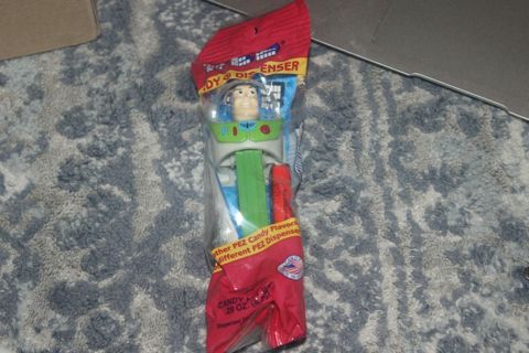 Buzz Lightyear Toy Story 2 Sealed Pez 2006 Never Opened Red Packaging