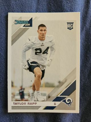 2019 Donruss Rookie Taylor Rapp