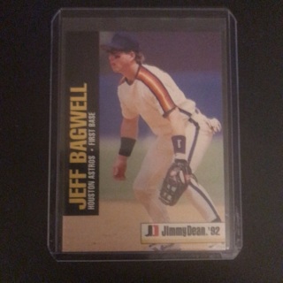 1992 Jimmy Dean Jeff Bagwell #3