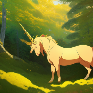 Listia Digital Collectible: HRH-The Golden Unicorn