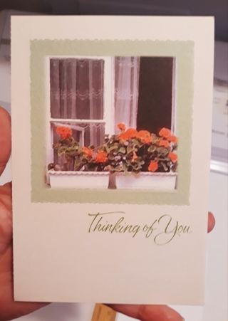 Thinking of You card w/Envelope