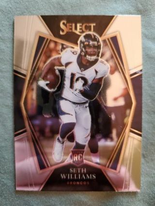 2021 Panini Select Rookie Seth Williams