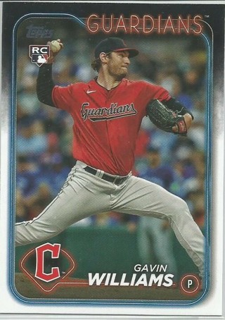 2024 Topps Series One-Gavin Williams