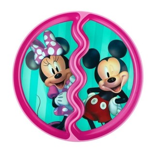 (New) The First Years Disney Suction Plate for Kids, Minnie Mouse (Wear on Box)