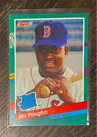 Mo Vaughn rookie card