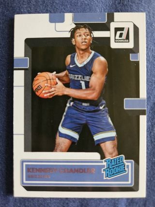 2022-23 Donruss Rated Rookie Kennedy Chandler