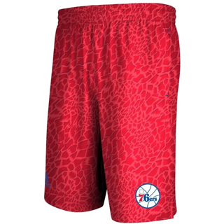 *RARE* MEN'S ADIDAS x PHILADELPHIA 76ERS NBA BASKETBALL SHORTS LIGHTWEIGHT POLY