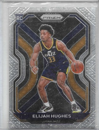 Elijah Hughes 2020-21 Prizm #271 Rookie Card