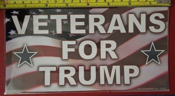 One Veterans For Trump Magnet