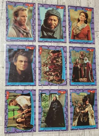 Robin Hood 1991-All 9 Puzzle Cards