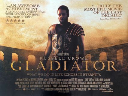 Gladiator 4K Digital Movie Code Vudu