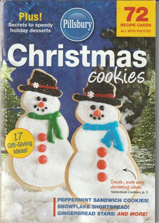 Soft Covered Recipe Book: Pillsbury: Christmas Cookies