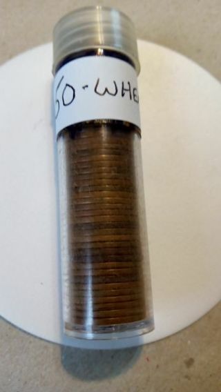 50- FULL ROLL RANDOM LINCOLN WHEAT CENT'S...YOU SET THE PRICE