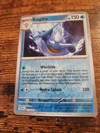 Pokemon Kingdra reverse holo 032/182