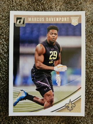 2018 Donruss Rookie Marcus Davenport