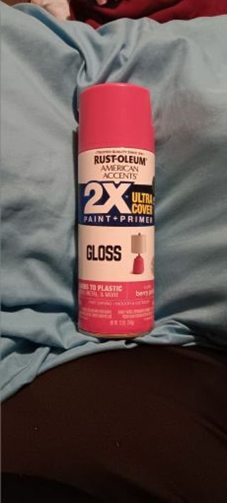 Gloss Pink Spray Paint