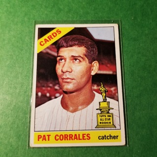 1966 - TOPPS BASEBALL CARD NO. 137 -  PAT CORRALES ROOKIE ALLSTAR - CARDINALS