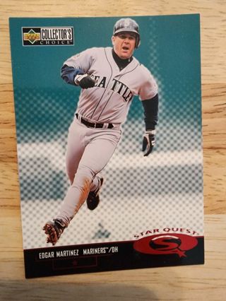 98 Upper Deck Edgar Martinez #SQ26