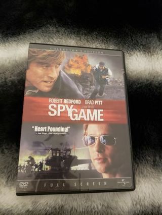 Dvd.....Spy Game Robert Redford....Brad Pitt