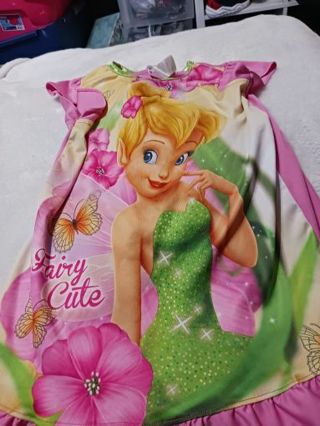 Girls Disney fairies night gown S size 6 / 6x