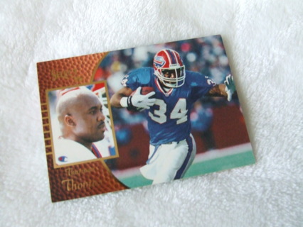 1996 Thurman Thomas Buffalo Bills Select Card #147 Hall of Famer