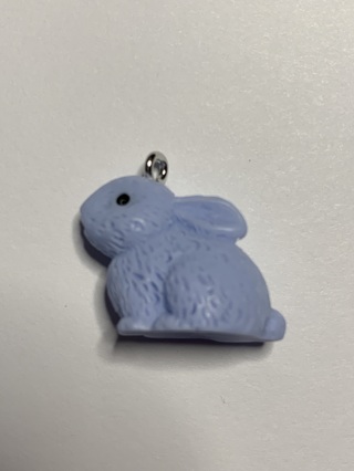 ☺MINI BUNNY CHARMS~#5~BLUE/PURPLE~FREE SHIPPING☺