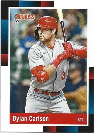 2020 DONRUSS DYLAN CARLSON 1988 RETRO CARD