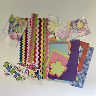 Party, celebration & event scrapbooking paper arts & crafts bundle