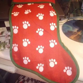 #2-Felt Dog/Cat Christmas Stocking