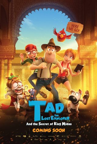 "Tad, the Lost Explorer, and the Secret of King Midas" HD "I Tunes" Digital Code