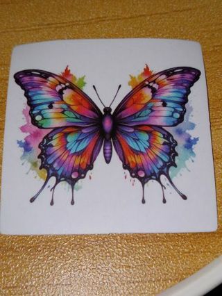 Cute one new small vinyl sticker no refunds regular mail win 2 or more get bonus