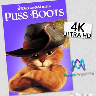 PUSS IN BOOTS 4K MOVIES ANYWHERE CODE ONLY
