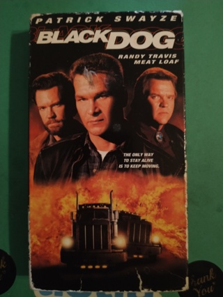 vhs black dog free shipping