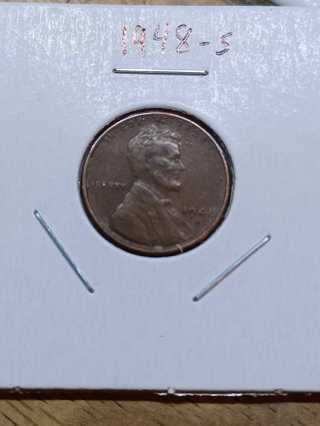 1948-S Lincoln Wheat Penny 32