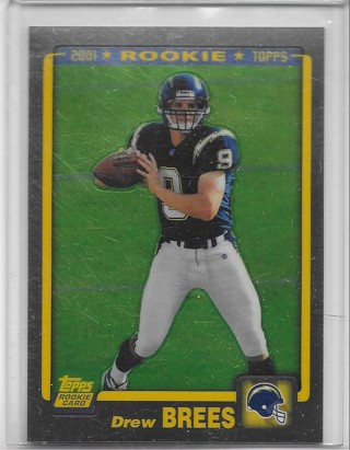 Drew Brees 2012 Topps Chrome Rookie Reprint #328